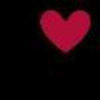 Turtleneck jumper with heart and logo Black/"Magenta" Heart Red Girl 13774_C
