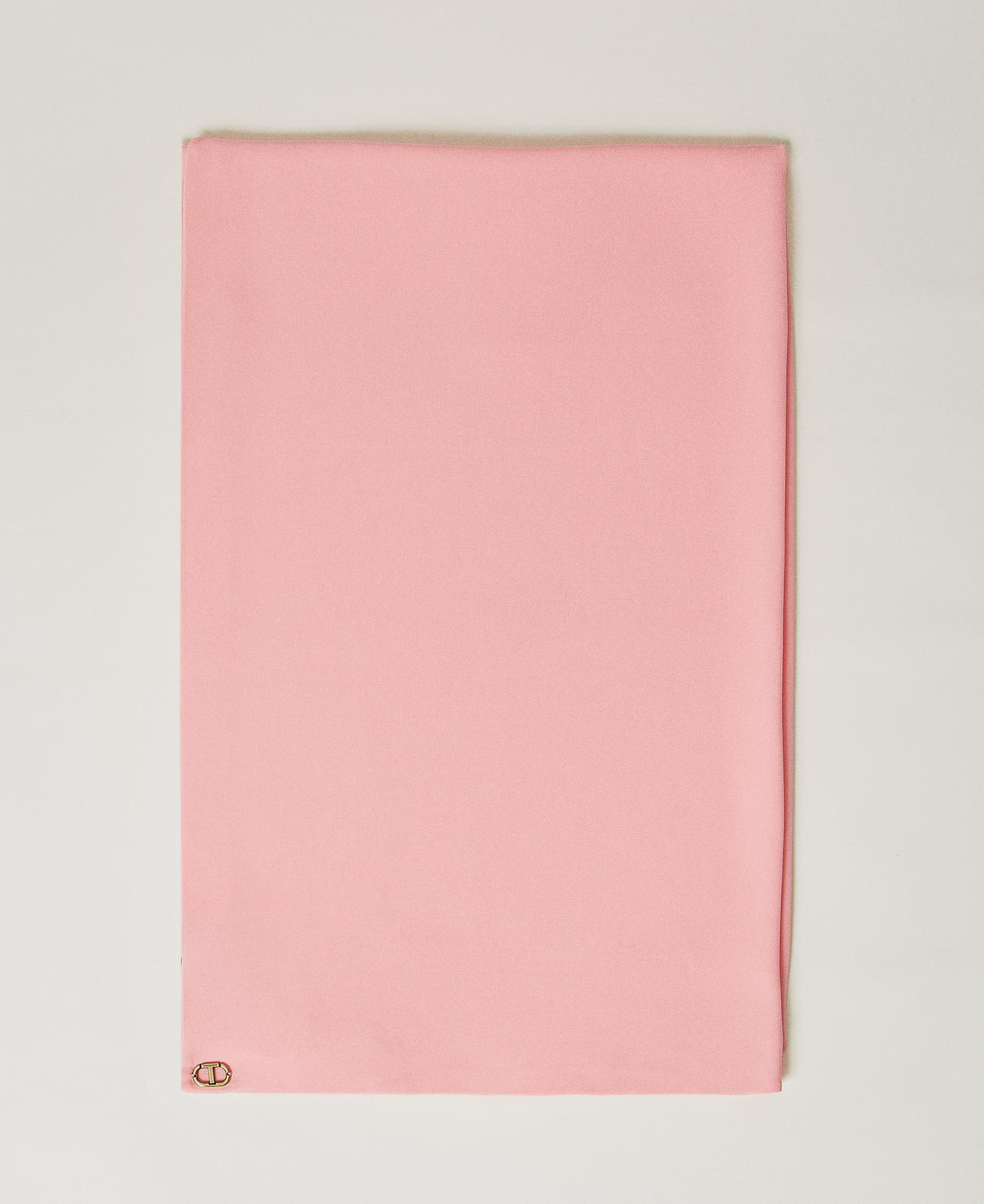 Stola aus zweilagigem Georgette Peach Frau 251TA4560_12142_01