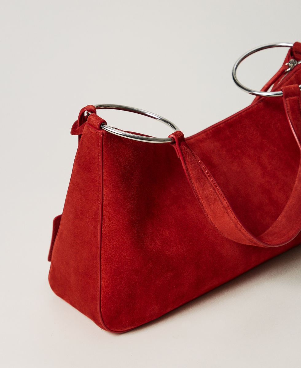 'Liliane' Twinset x Arper bag Oriental red Woman 251TD8340_00544_03