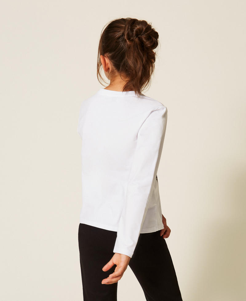 T-shirt regular avec imprim&eacute;