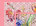 Kefiah con stampa logo e fiori Stampa Flowers Peach Donna 12220_C