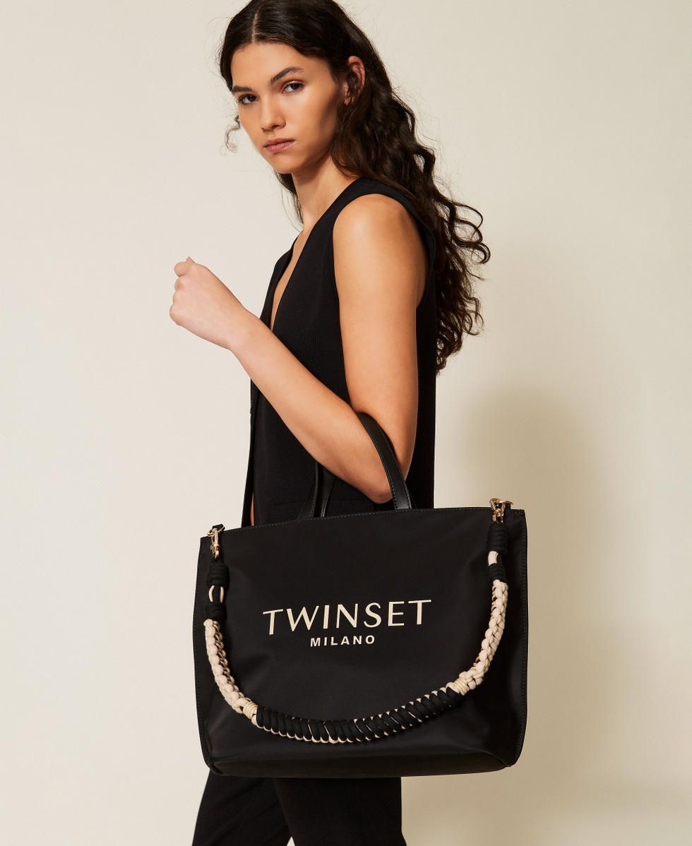 Shopper bag with logo