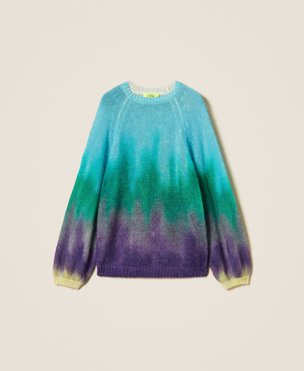 MYFO jumper with fadeout print