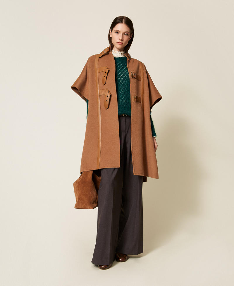 Maglia traforata in misto mohair Deep Forest Donna 252TT3201_05247_T0