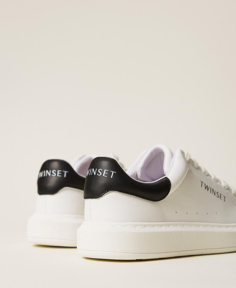 Baskets avec logo lam&eacute; Off White Fille 261GCJ010_00526_03