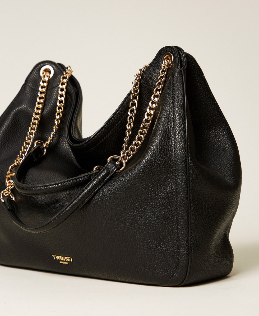 Besace &laquo;&nbsp;Brera&nbsp;&raquo; avec Oval T Noir Femme 252TB7060_00006_02