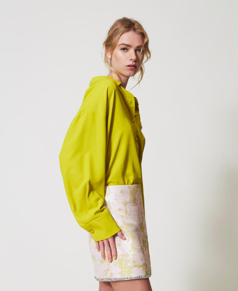 Camicia in crêpe de Chine Citronelle Donna 251AP2246_00910_01