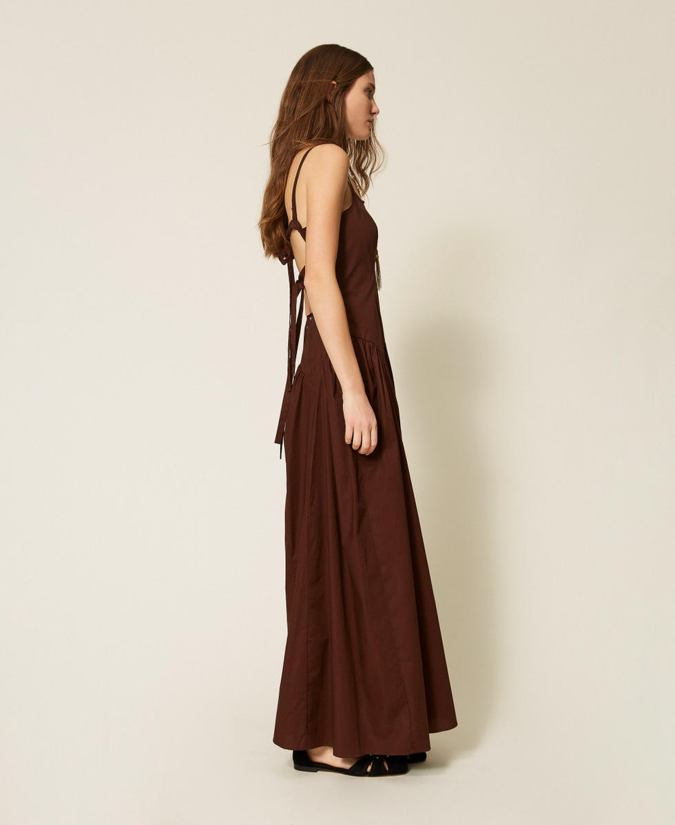 burnt orange plus size bridesmaid dresses V-neck & Ruffled Sleeves Chiffon Bridesmaid Dress Plus Size, Orange main image 1