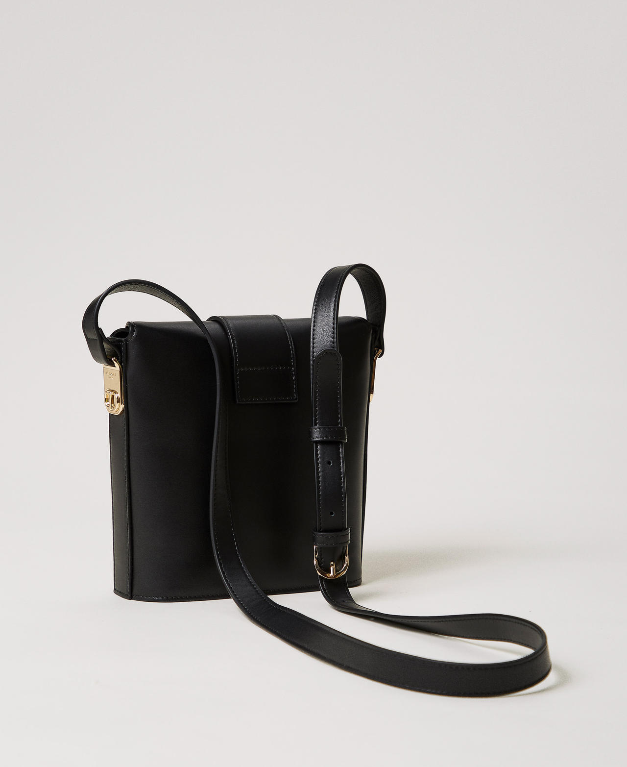 Leather bucket bag Black Woman 251TS8010_00006_02