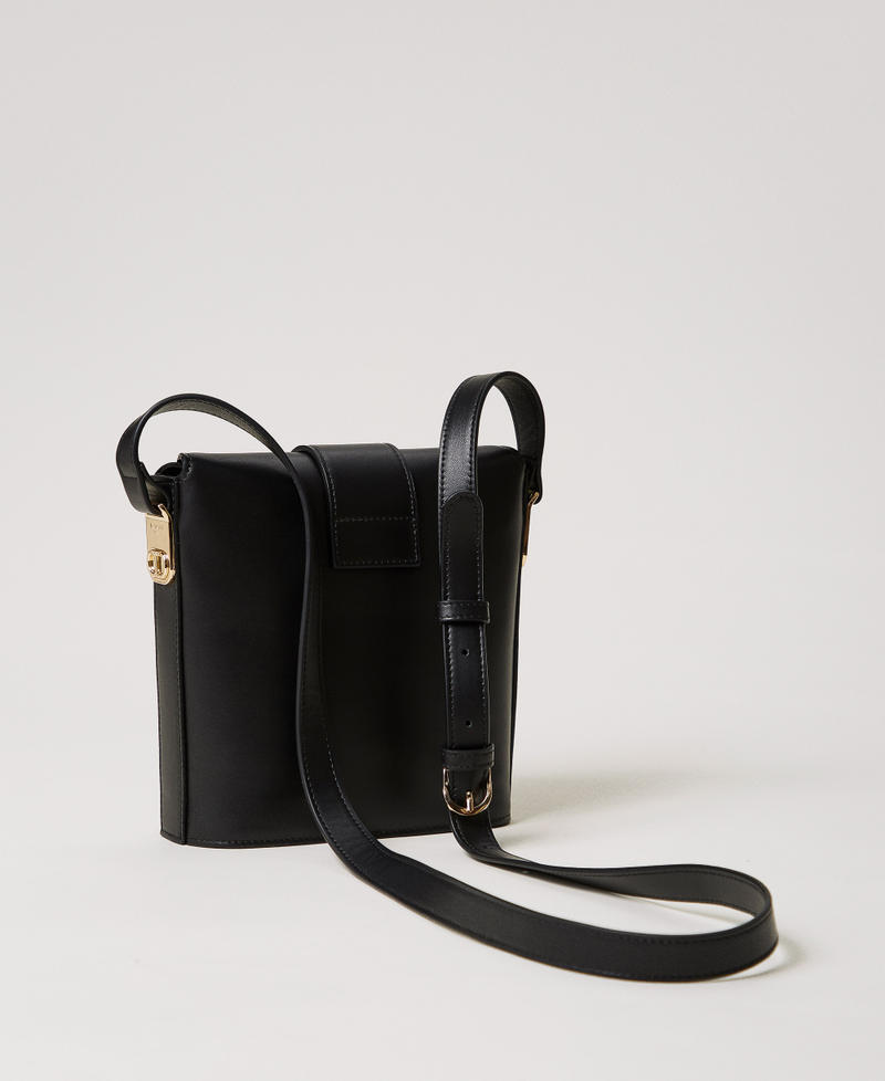 Leather bucket bag Black Woman 251TS8010_00006_02
