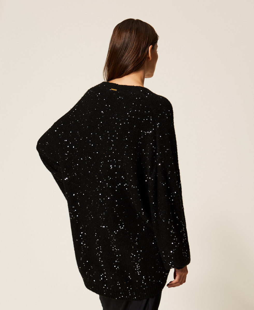 Sequin cardigan