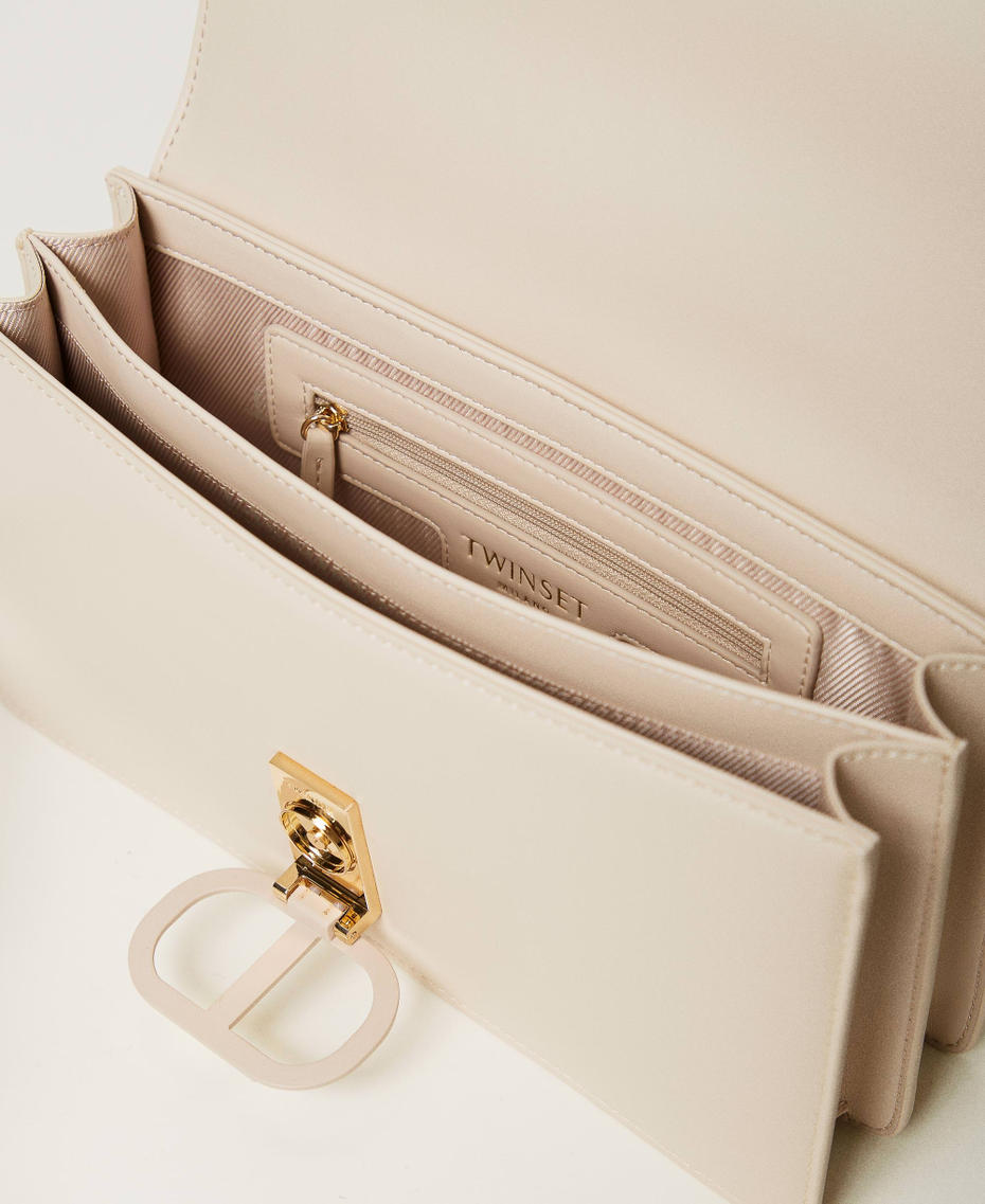 ‘Brera’ rectangular bag with Oval T fastener Delicate Beige Woman 251TB7231_12140_04