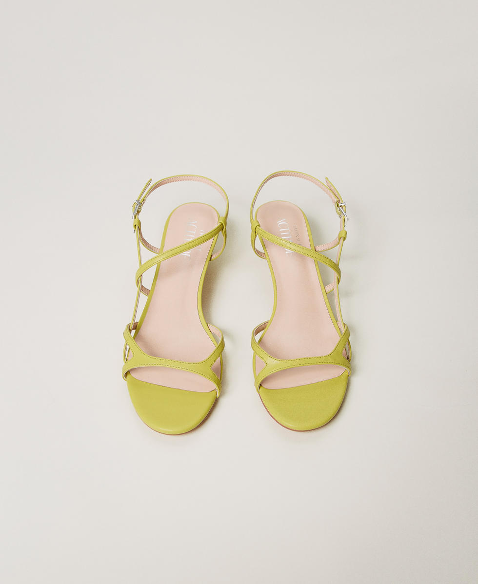 Sandals with straps and logo Citronelle Woman 251ACP014_00910_04