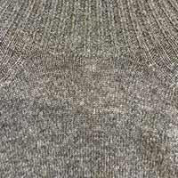 Jersey de cuello alto de cachemira mixta con lúrex Medium Melange Grey / Plata Lúrex Mujer 12800_C