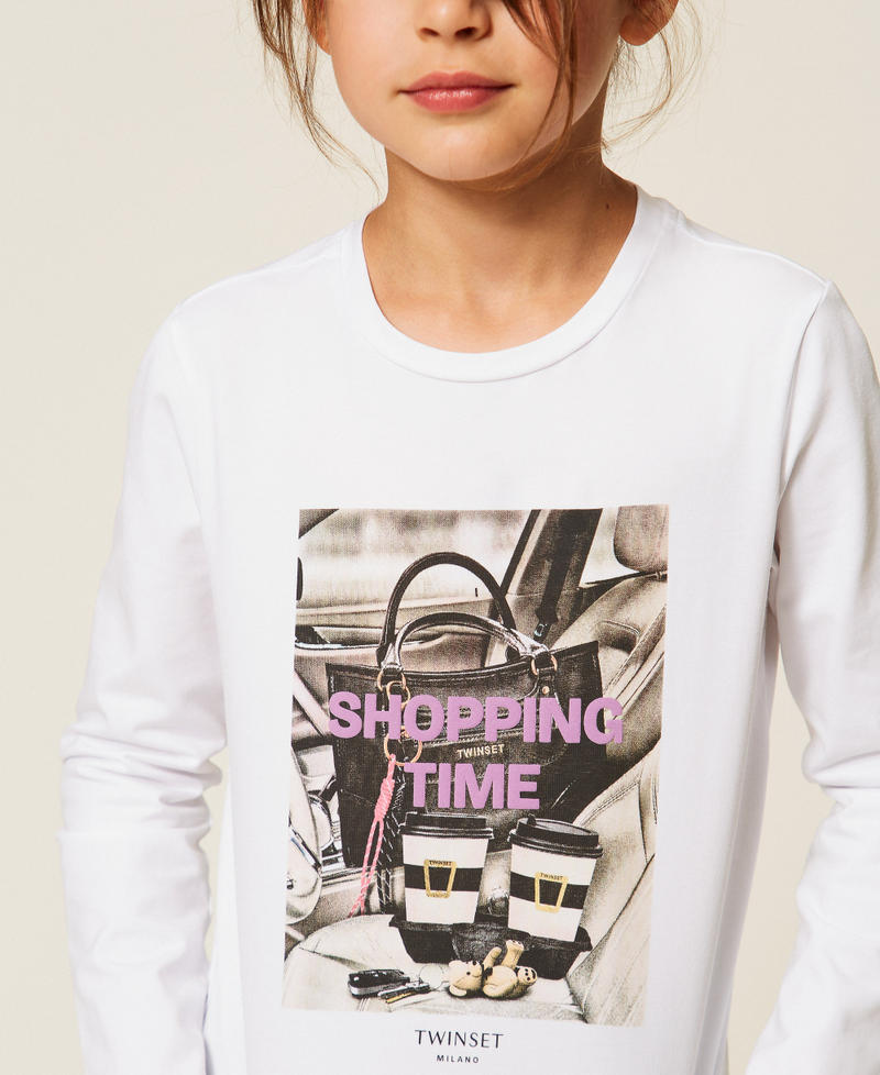 T-shirt regular avec imprim&eacute;