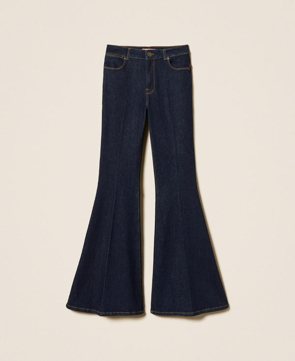 Five-pocket flared jeans