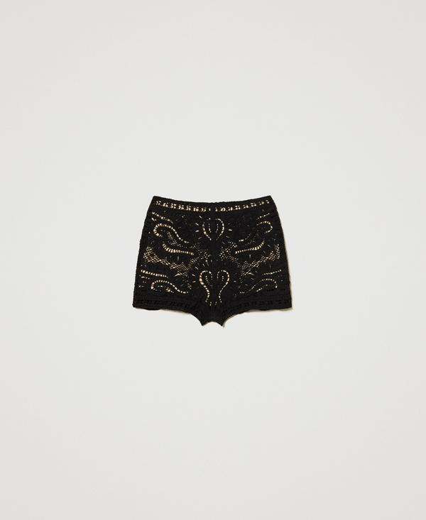 'Ventotene' crochet shorts