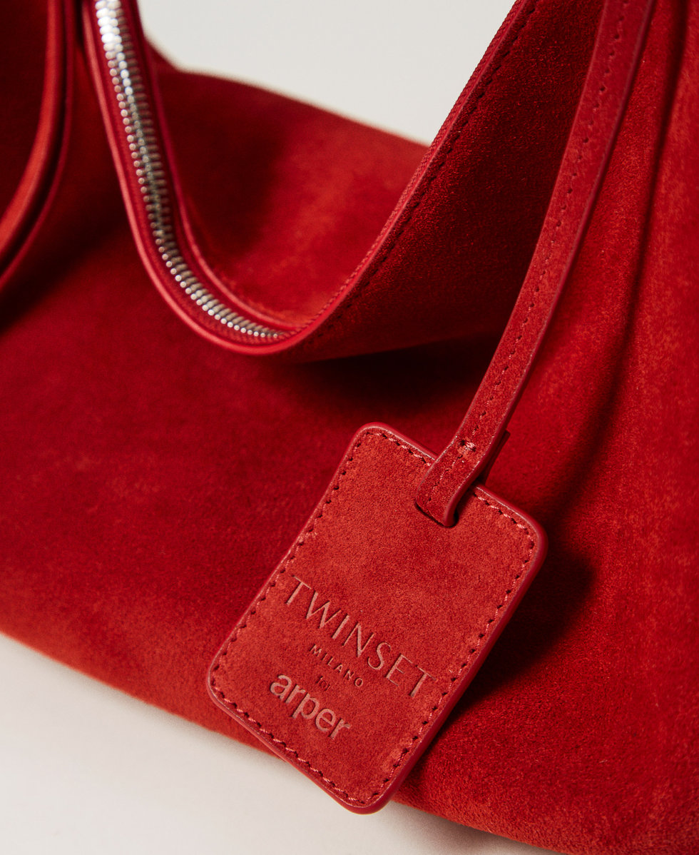 'Liliane' Twinset x Arper bag Oriental red Woman 251TD8340_00544_04