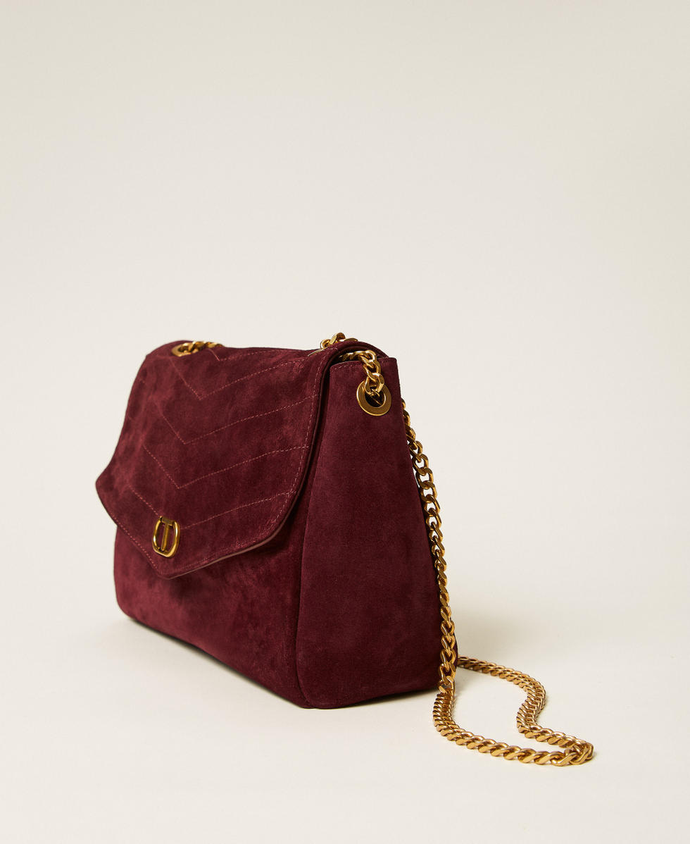 Sac à bandoulière « Dreamy » réversible en cuir Violet « Winetasting » Femme 252TB7360_05609_02