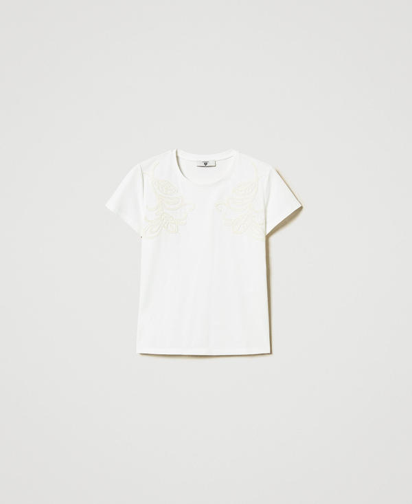 T-shirt con ricamo Cornely