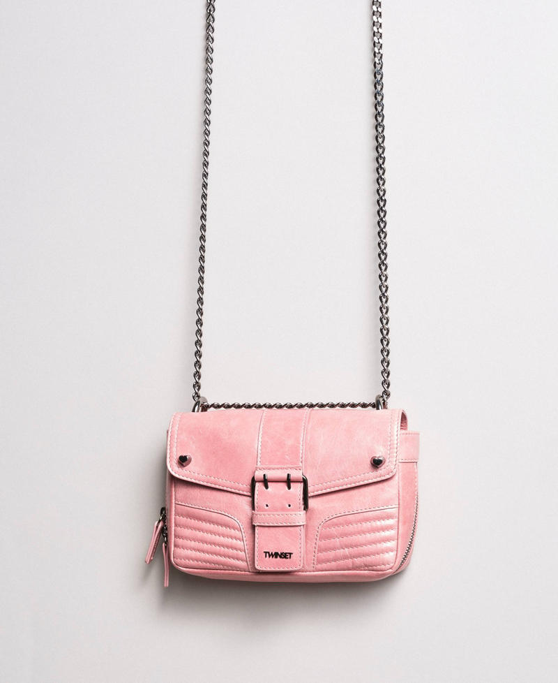 Umhangetasche Rebel aus Leder Frau Rosa TWINSET Milano