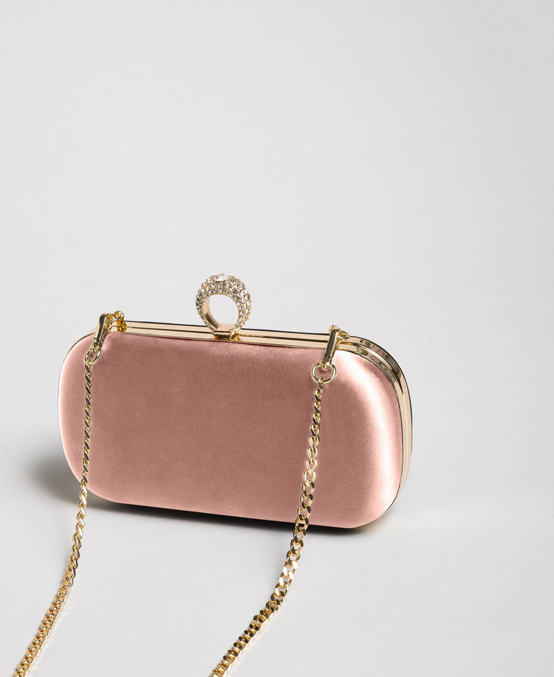 Pochette in raso Rosa Carne Scuro Donna 192TQ706A-02