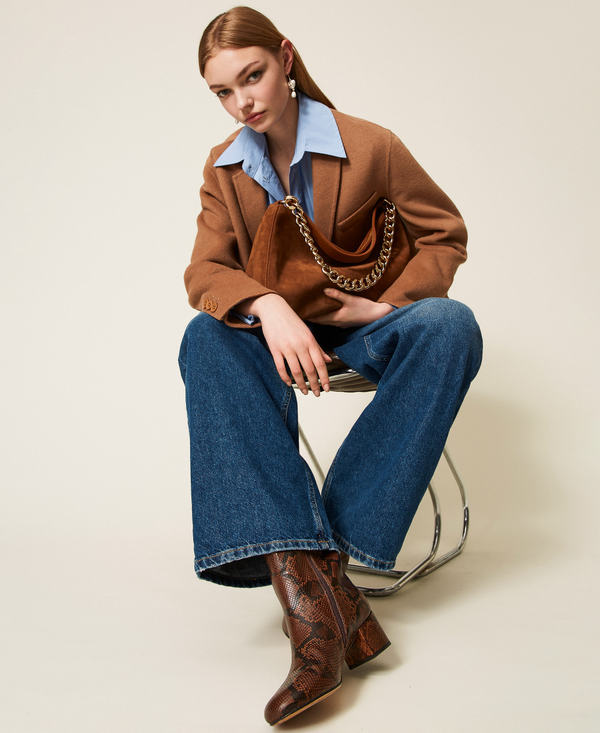 Borsa 'Liliane' media in suede