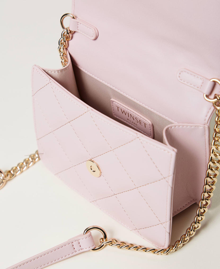 Borsa a tracolla ‘Audrey’ piccola trapuntata Rosa Parisienne Donna 251TB7373_00714_04