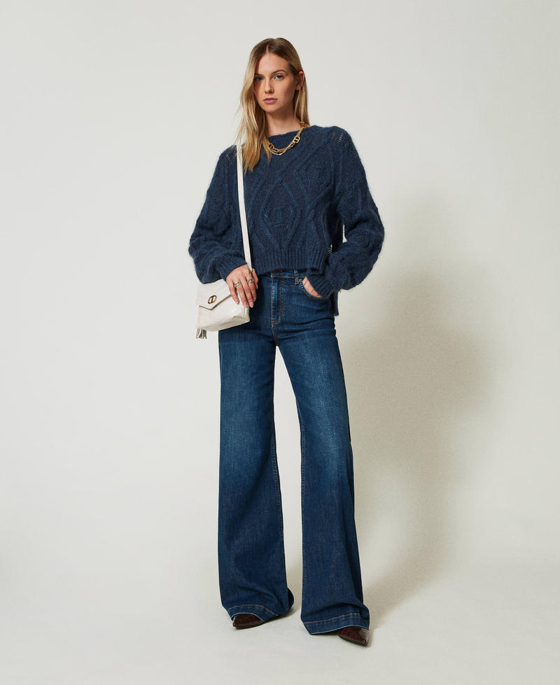 Maglia in misto mohair