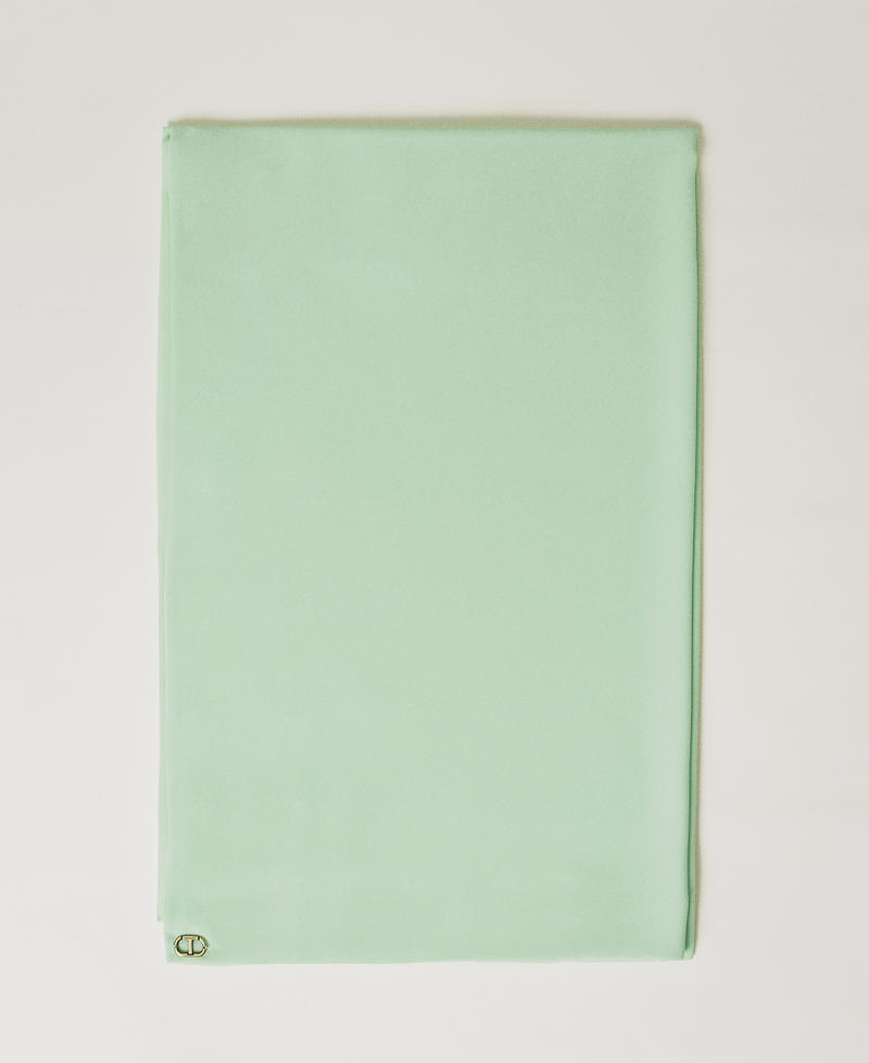 Doubled georgette stole Mint Woman 251TA4560_12080_01