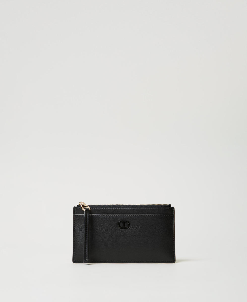 Mini-Pochette mit Oval T