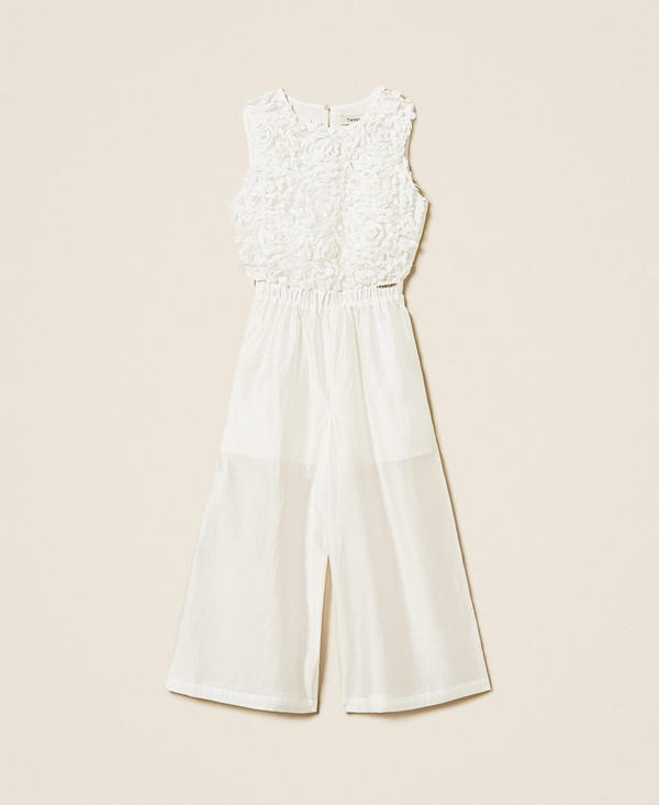 Girls&rsquo; muslin jumpsuit