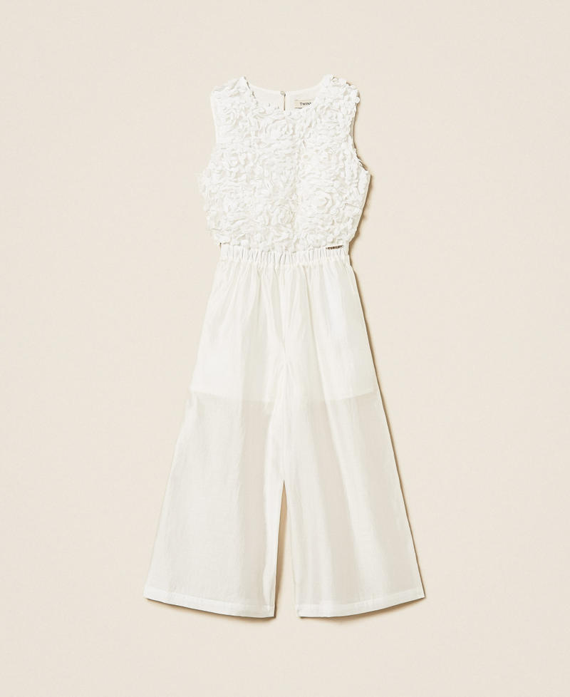 Girls&rsquo; muslin jumpsuit Off White Girl 261GB2105_00526_S0