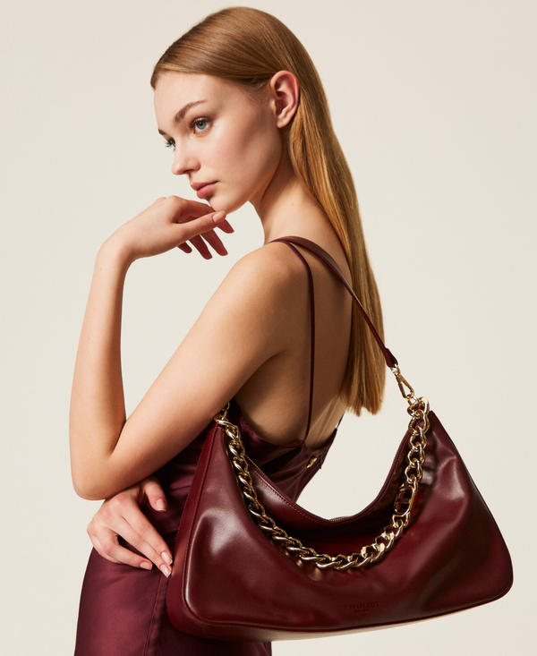 'Liliane' medium leather bag