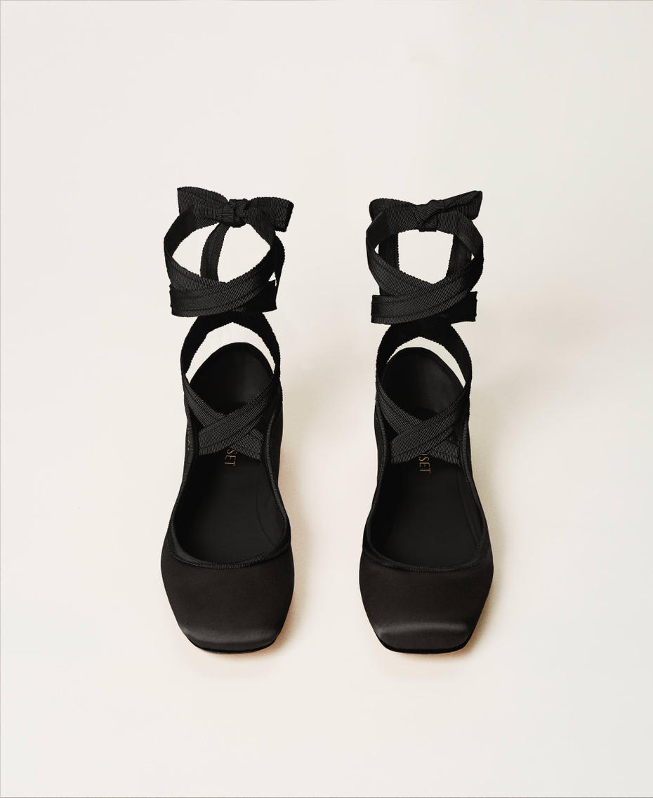Ballerine in raso