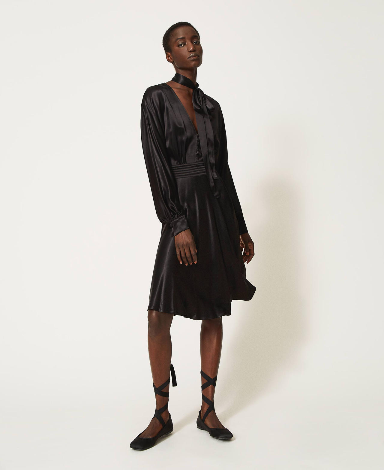 Ballerine in raso