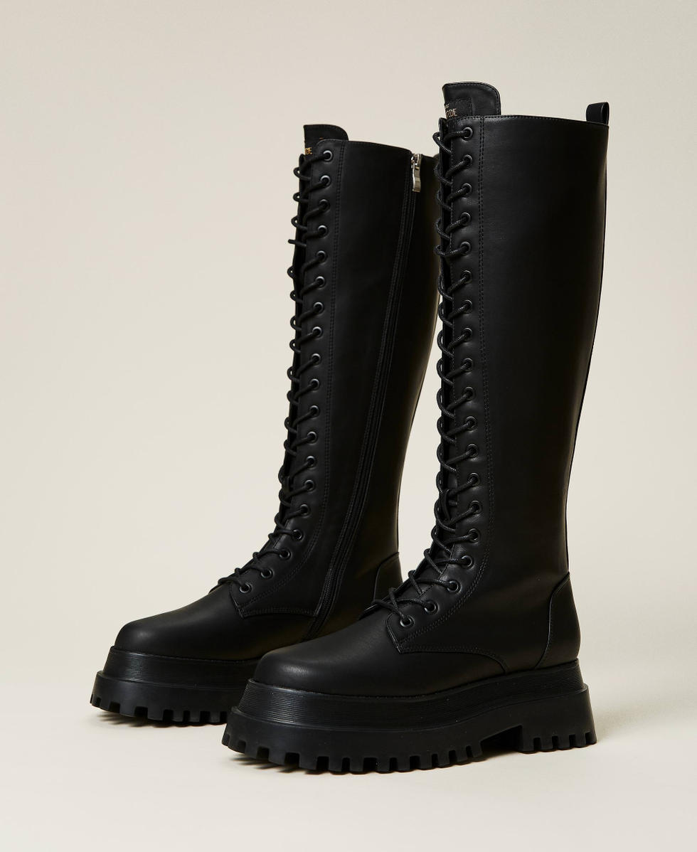 Botas de suela alta sale