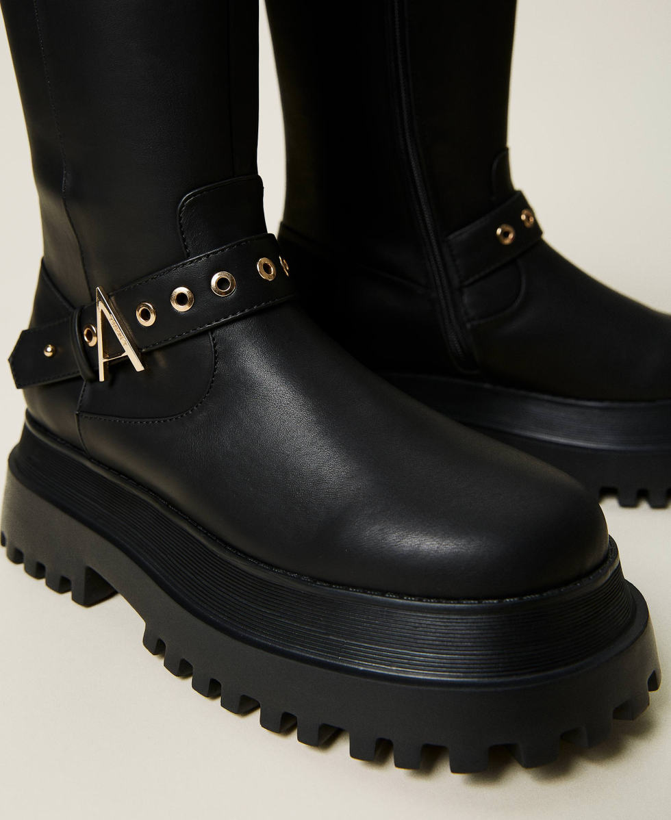 Twin set deals biker boots