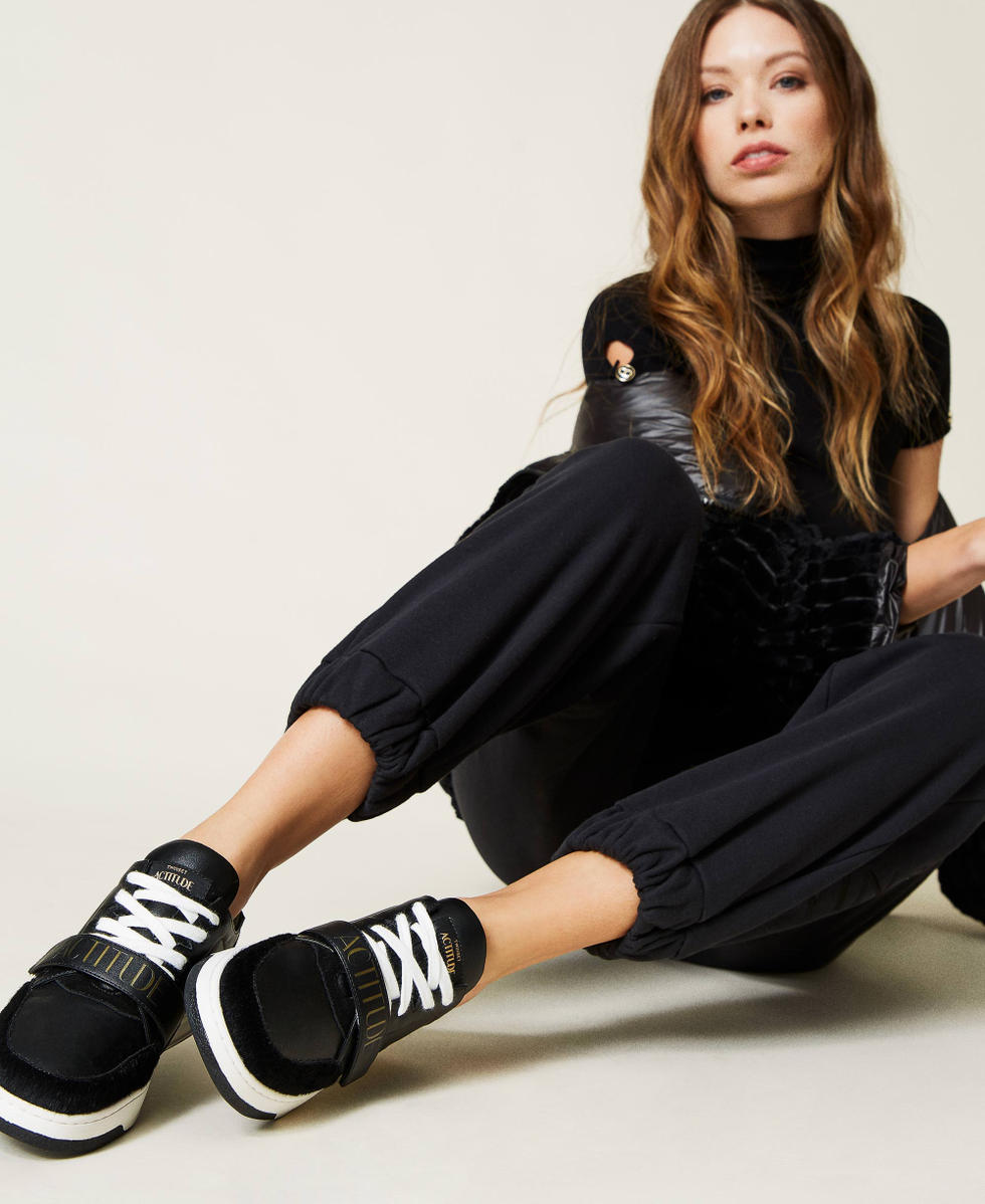 Trainers with camouflage inserts Camouflage Print Multicolour Woman 212ACT074-0S