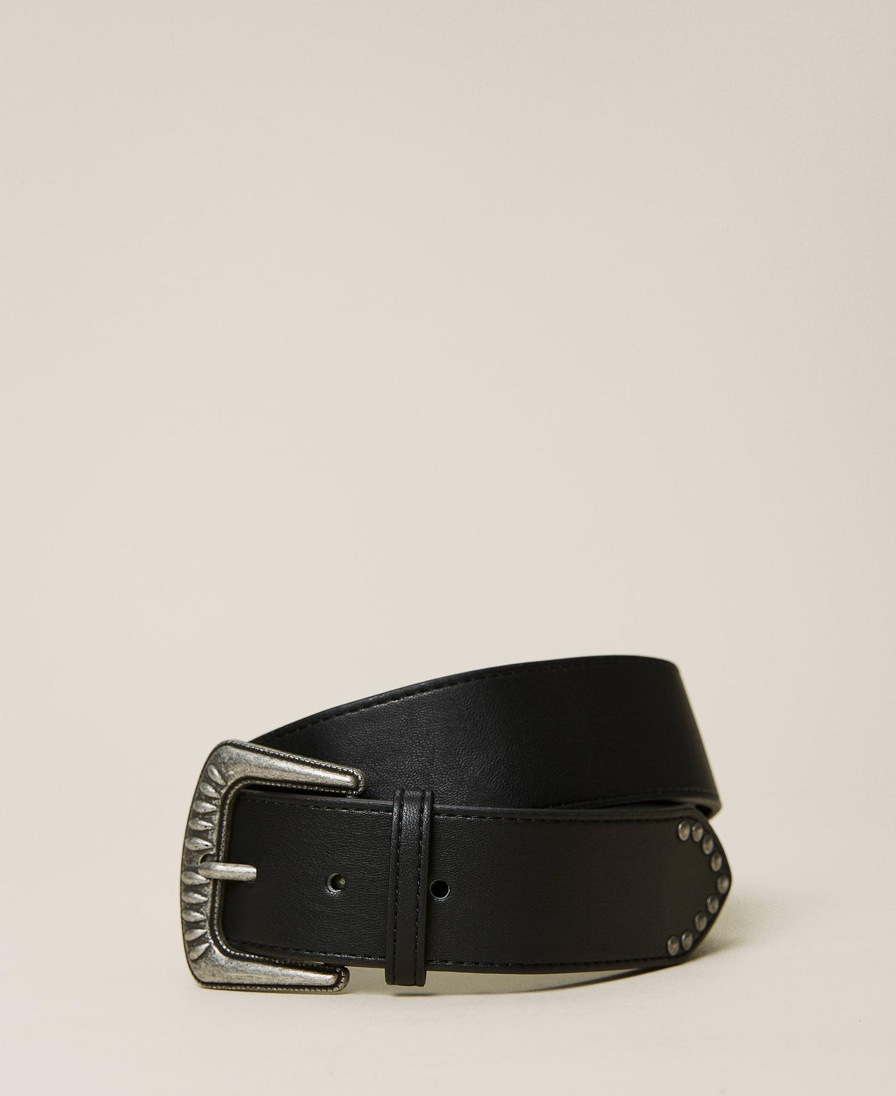 Cinturón con minibolso Negro Mujer 212AO5301-03