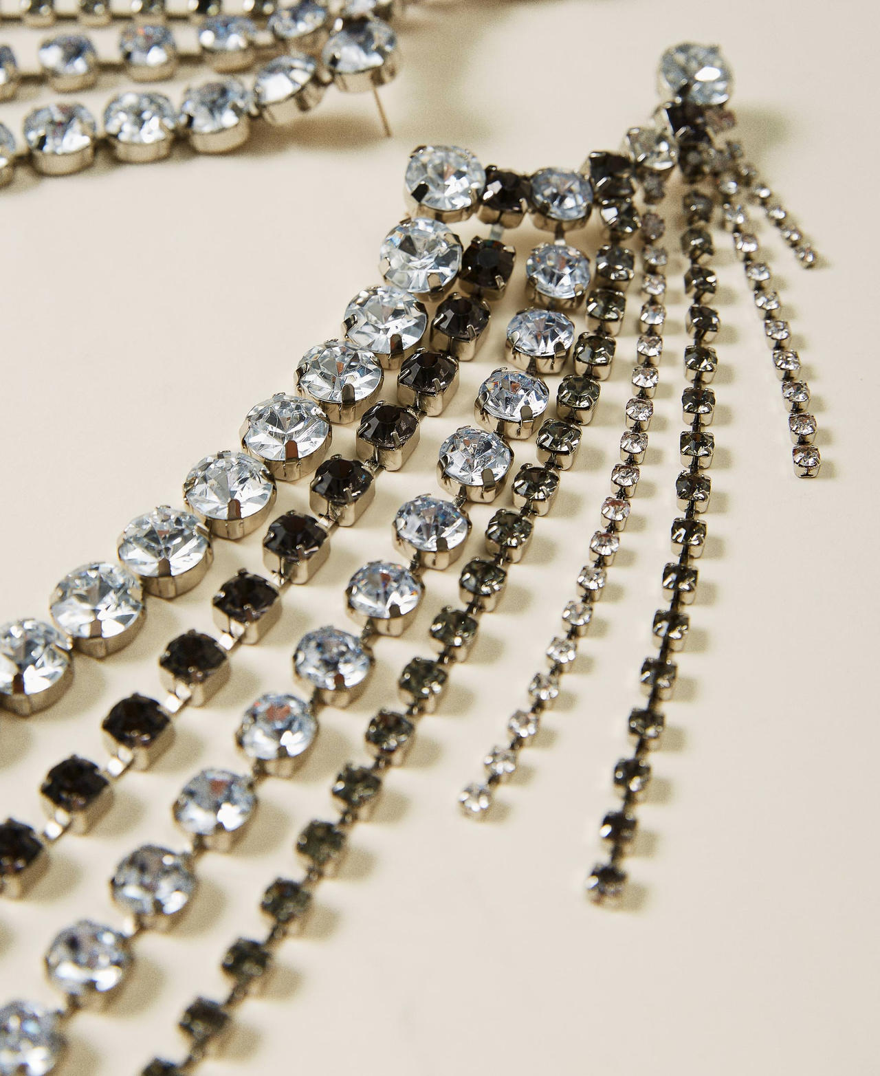 Ohrringe „Crystal“ mit Strassfransen Kristall Frau 212AO5321_00888_02