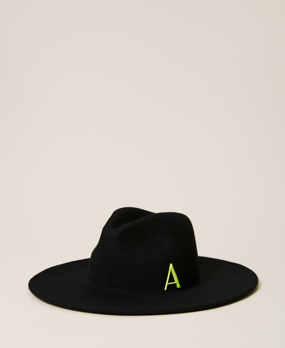 Шляпа Onyx из сукна с логотипом Черный женщина 212AO5361-01