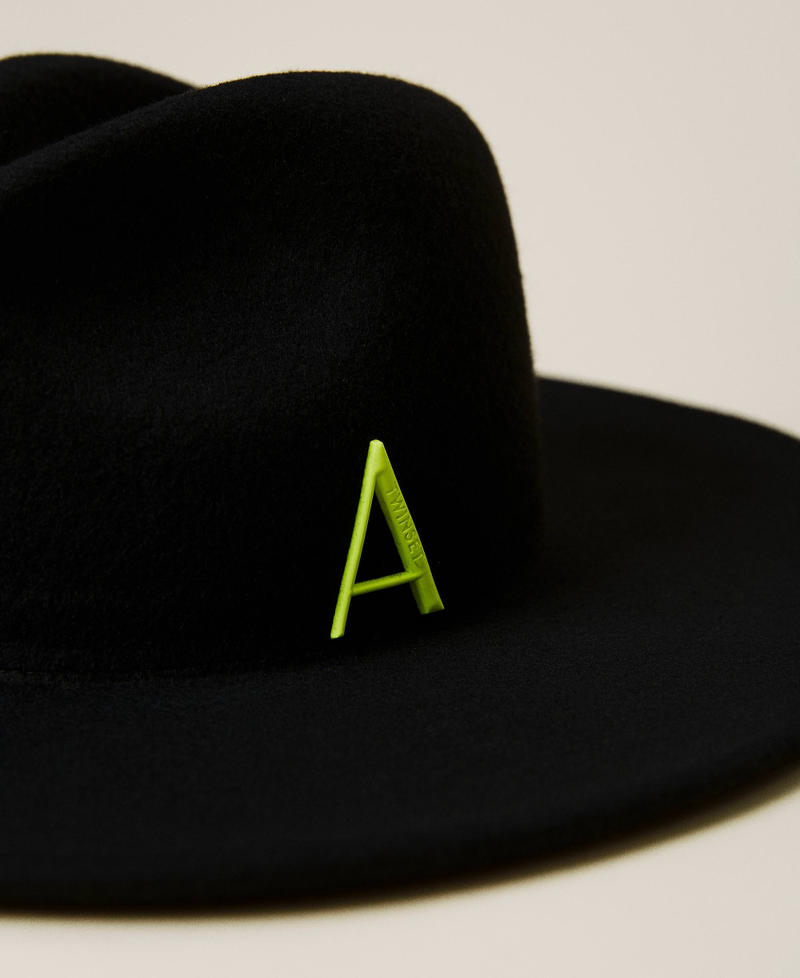 ‘Onyx’ hat with logo Black Woman 212AO5361-02