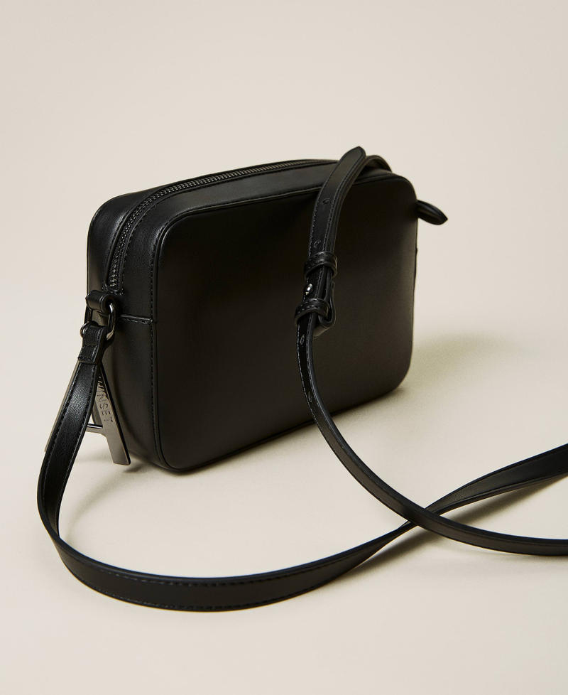 Borsa a tracolla con borchie a stella Nero Donna 212AO8011-04