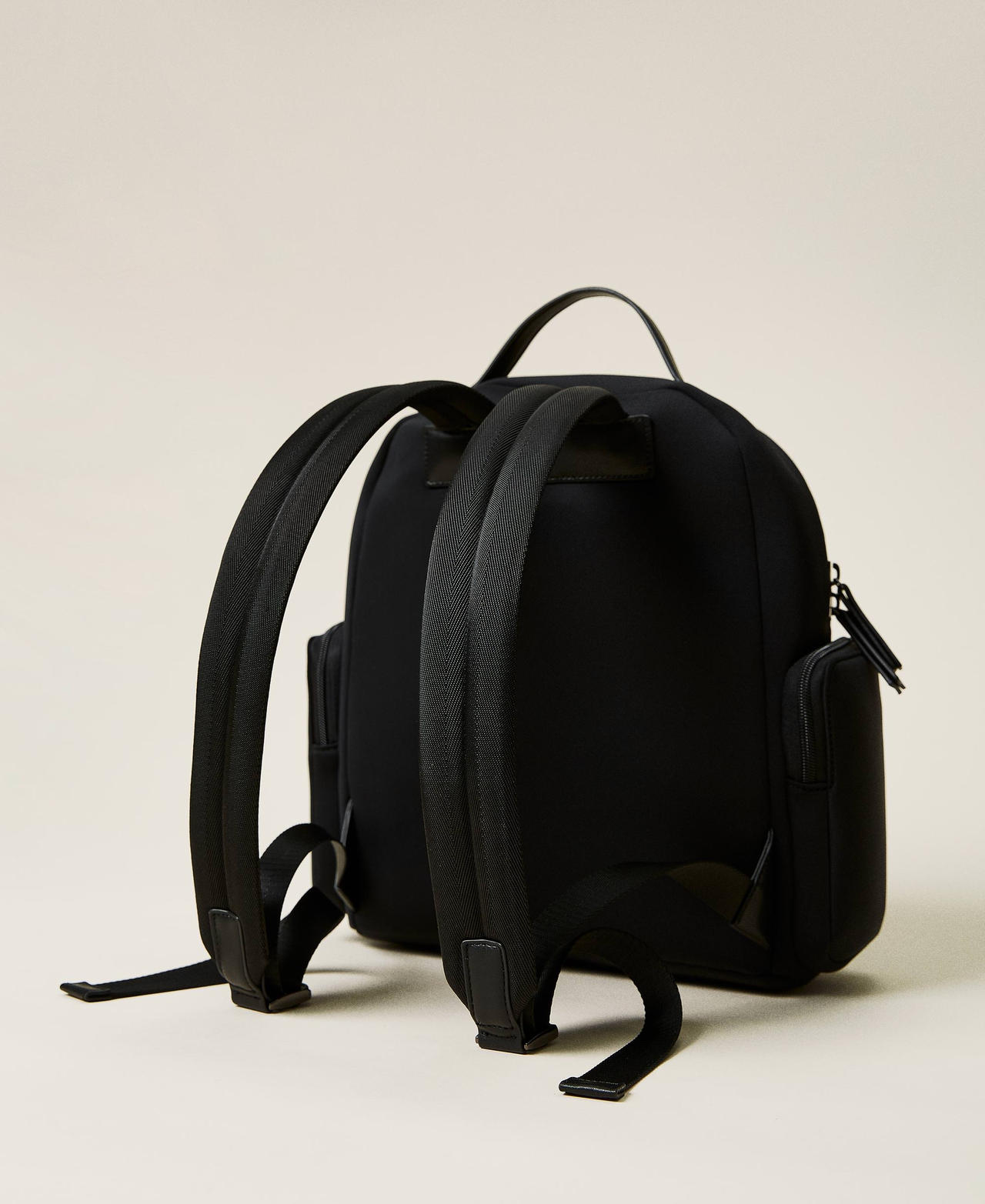 Рюкзак из неопрена с логотипом Черный женщина 212AO8091-03