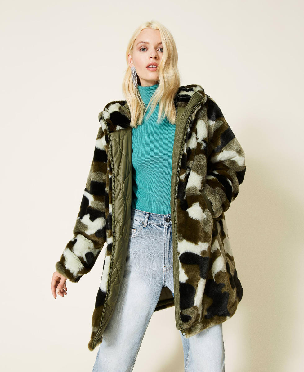Reversible best sale camouflage jacket