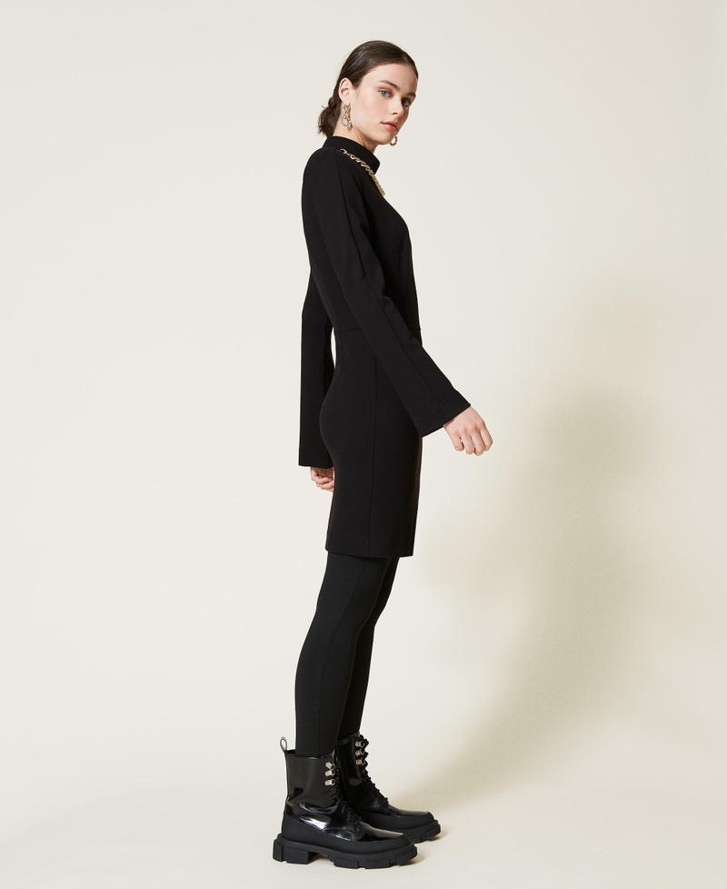 Облегающее платье Topaz с цепочкой Черный женщина 212AP2065-03