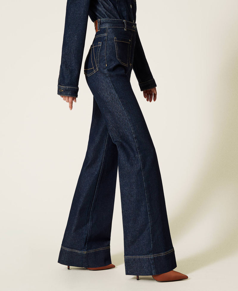 Jeans bell bottom 'Gold' Denim Rinse Donna 212AP2135-04