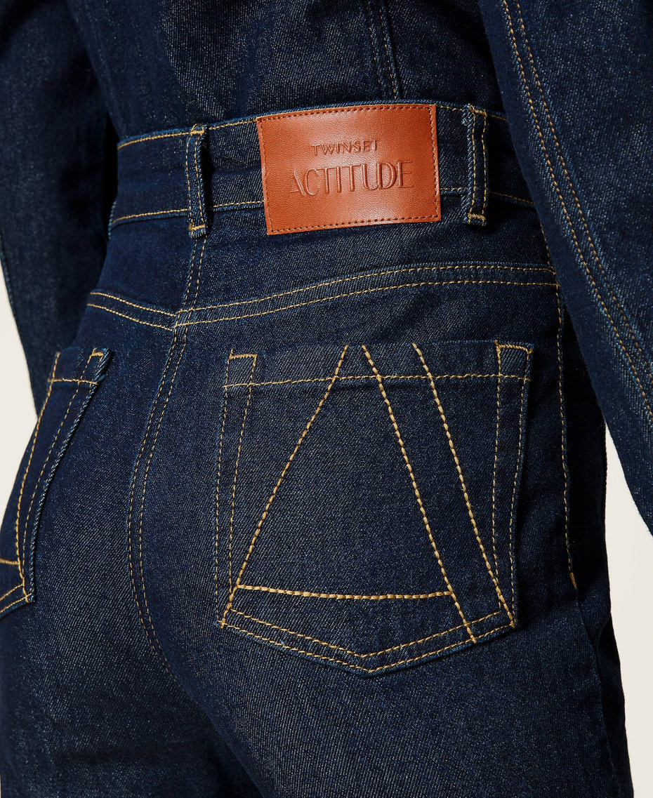 Jeans bell bottom 'Gold' Denim Rinse Donna 212AP2135-05