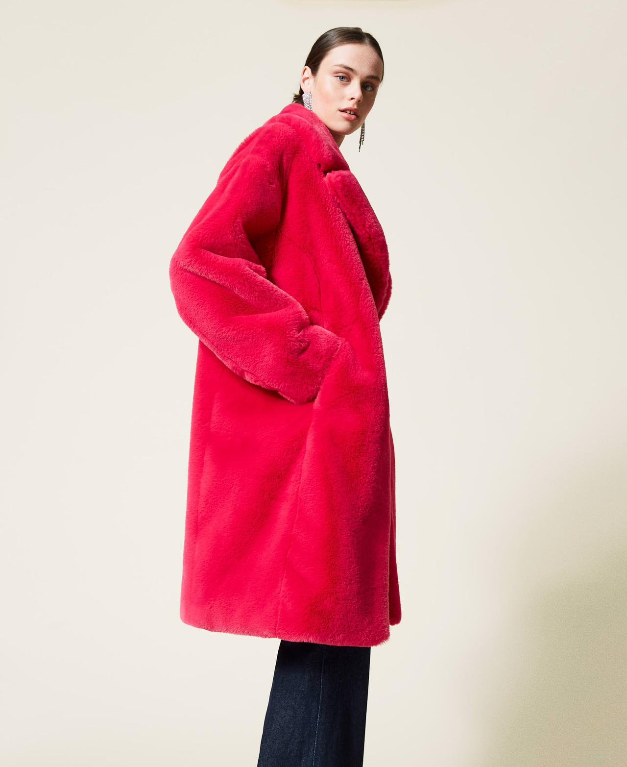 Manteau « Ruby » avec poches Violet Berry Femme 212AP219A-02